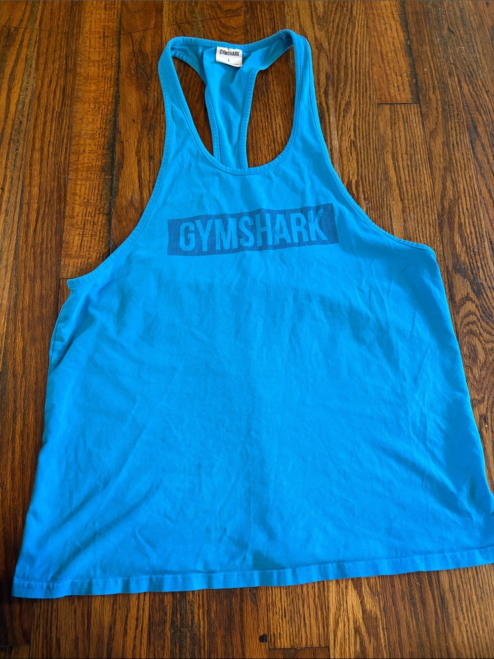 🎉Gymshark Women's Bright Turquoise Racerback Tank Top